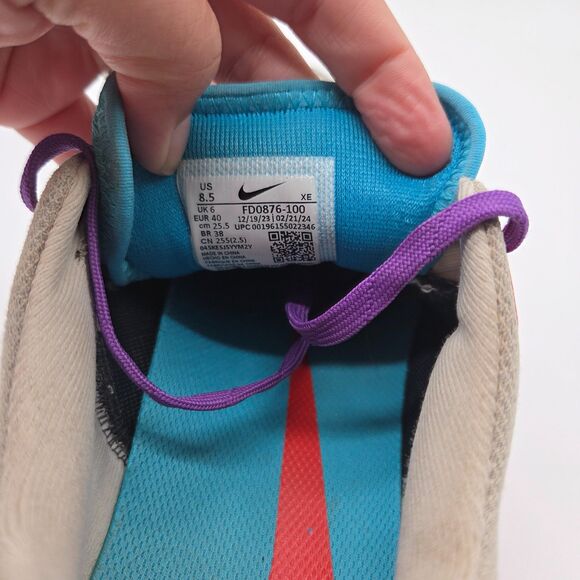 Nike React Pegasus Trail 4 Light Orewood Tan Running Shoes Women's Size 8.5 - Picture 6 of 8